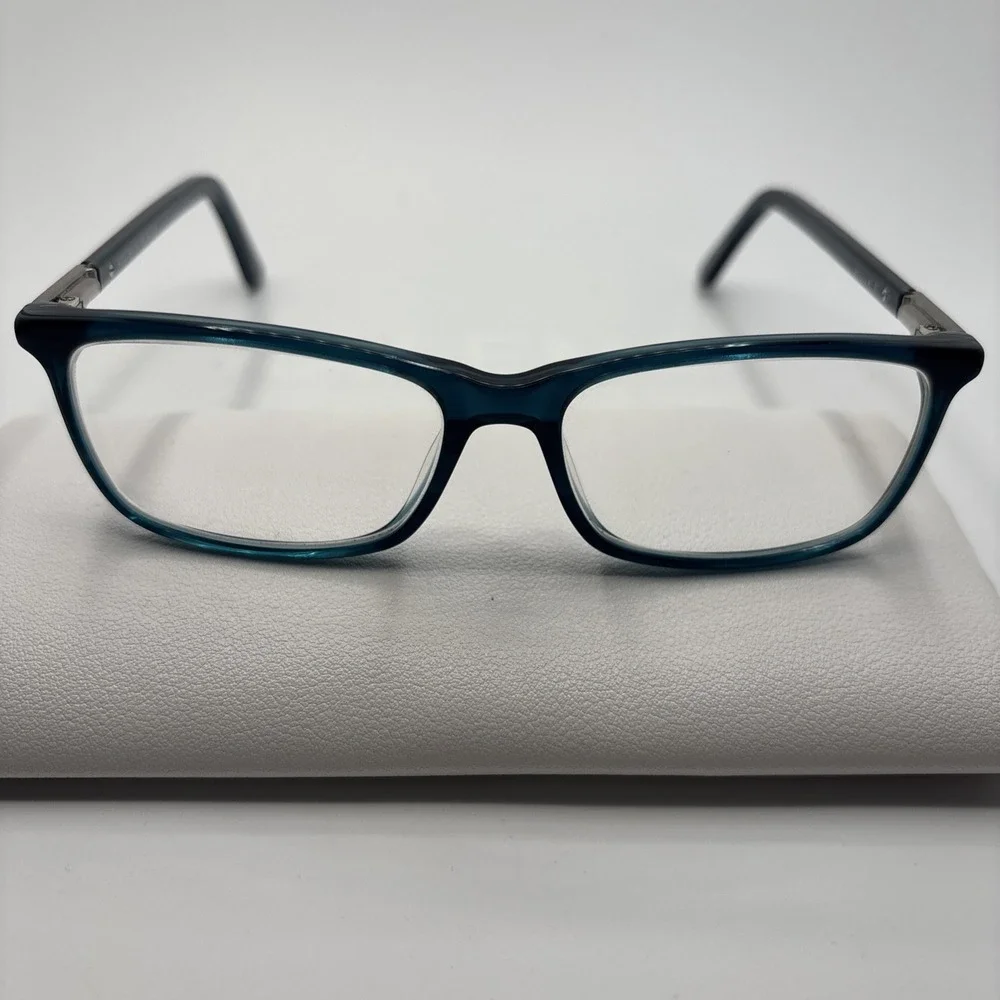 HELIUM 4330 BLUE AUTHENTIC DESIGNER EYEGLASSES FRAME ITALY 54-15-138mm #C171